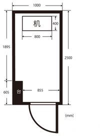 お部屋の間取り図